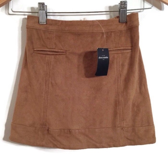 abercrombie kids Other - Abercrombie Kids Girls Skirt Faux Suede Stretch